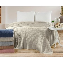 Doux Home Akdeniz Triko Yatak Örtüsü 220 x 240 cm