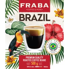 Fraba Coffee Brezilya Single Origin Espresso Çekirdek Kahve 500 gr