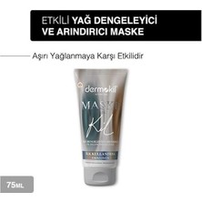 Dermokil Yağ Dengeleyici Ve Arındırıcı Yüz Kil Maskesi 75 Ml X 3 Adet