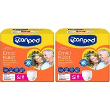Canped Emici Külot Küçük (S) 18 Adet Hasta Bezi 50-90 cm
