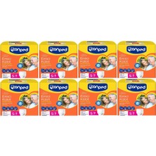 Canped Emici Külot Küçük (S) 72 Adet Hasta Bezi 50-90 cm