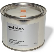 Basement : Kokulu Soya Mum : 600 gr : Oud Black