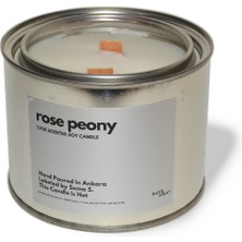 Basement : Kokulu Soya Mum : 600 gr : Rose Peony