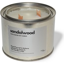 Basement : Kokulu Soya Mum : 600 gr : Sandalwood