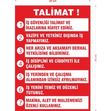 Galatabela Isg Talimatı Utarıikaz Tabelası