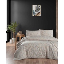 Menderes Home Cotton Collection Flanel R Tek Kişilik Nevresim Takımı Gonca Turuncu