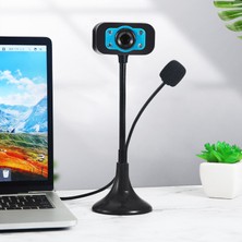 Talent Web Kamerası USB Yüksek Çözünürlüklü Web Kamerası 4 LED Web Kamerası, Skype Bilgisayar Pc Dizüstü Bilgisayar Için Mıc Masaüstü (Yurt Dışından)