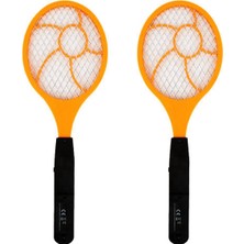 Talent 2x LED Elektrikli Sivrisinek Sineklik Sineklik Elektrikli Tenis Raketi 44X15.5 Wasp Sivrisinek (Yurt Dışından)