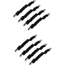 Talent Çarşaf Tutucu Askıları, Köşe Çarşaf Klipsleri, Elastik Ayarlanabilir Çarşaf Bağlantı Elemanları Yataklar Için Çarşaf Tutucular (8pcs) (Yurt Dışından)
