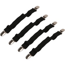 Talent Çarşaf Tutucu Askıları, Köşe Çarşaf Klipsleri, Elastik Ayarlanabilir Çarşaf Bağlantı Elemanları Yataklar Için Çarşaf Tutucular (8pcs) (Yurt Dışından)