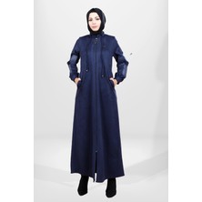 Beyza 3822 Lacivert Kışlık Ferace