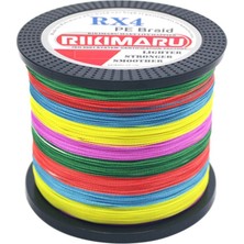 Rikimaru 0.35.-Mm Rx4-4 Katlı 1000.-METRE,26.5.-KG Çeker ,multicolour,çok Renkli Ip,örgü,ipek Misina