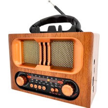 Polaxtor Radyo Nostalji Şarjlı Pilli Bt/usb/sd/aux/fm Telefon Standlı Cameron CM-1965BT