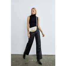 Lucit Bag Lucit Kadın Kontrast Kapaklı Çapraz Çanta