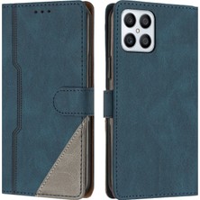 Yihang Boutique Honor X8 Flip Cover Cüzdan Telefon Kılıfı ile Uyumlu, Kart Yuvalı ve Kickstand Fonksiyonlu (Yurt Dışından)