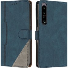 Yihang Boutique Sony Xperia 1 Iv Flip Cover Cüzdan Telefon Kılıfı ile Uyumlu, Kart Yuvalı ve Kickstand Fonksiyonlu (Yurt Dışından)