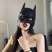 Dilier Hood Maske Batman Maskesi Cadılar Bayramı (Yurt Dışından)