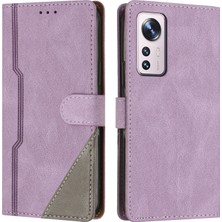 Yihang Boutique Xiaomi 12 Pro Flip Cover Cüzdan Telefon Kılıfı ile Uyumlu, Kart Yuvalı ve Kickstand Fonksiyonlu (Yurt Dışından)