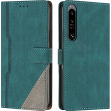 Yihang Boutique Sony Xperia 1 Iv Flip Cover Cüzdan Telefon Kılıfı ile Uyumlu, Kart Yuvalı ve Kickstand Fonksiyonlu (Yurt Dışından)