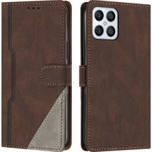 Yihang Boutique Honor X8 Flip Cover Cüzdan Telefon Kılıfı ile Uyumlu, Kart Yuvalı ve Kickstand Fonksiyonlu (Yurt Dışından)