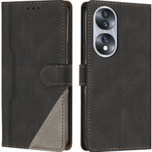 Yihang Boutique Honor 70 Flip Cover Cüzdan Telefon Kılıfı ile Uyumlu, Kart Yuvalı ve Kickstand Fonksiyonlu (Yurt Dışından)
