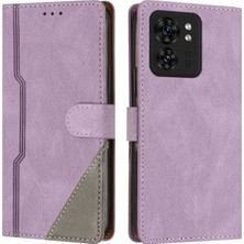 Yihang Boutique Motorola Edge 40 Flip Cover Cüzdan Telefon Kılıfı ile Uyumlu, Kart Yuvalı ve Kickstand Fonksiyonlu (Yurt Dışından)