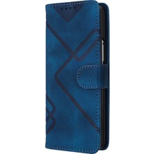 Yihang Boutique Durumda Samsung Galaxy Z Fold 5için Kılıf Kapaklı Cüzdan Pu Deri Manyetik Telefon Kılıfı Kart Yuvası Standlı (Yurt Dışından)