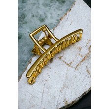 Aymeta Kadın Yüksek Kalite Kararmaz 7.5 cm Metal Toka