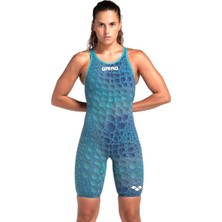 Arena Powerskin Carbon Air2 Kadın Mavi Yarış Mayosu 006341203