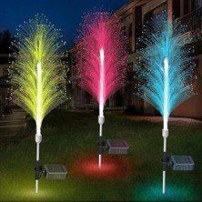 Powermaster PM-21643 Solar Ledli 7 Renk Değiştiren Bahçe Dekorasyon Aydınlatma 2li Paket