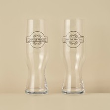 Bella Maison Creative 2'li Bira Bardak Naturel (550 Cc)