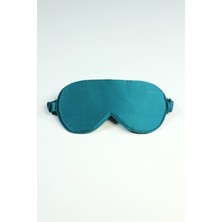 Nomads Felt İpek Uyku Maskesi Göz Bandı Petrol Yeşili