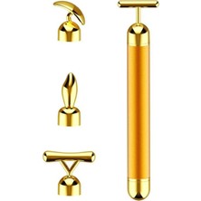 Kohlemann Gold Massager Titreşimli Yüz Masaj Aleti Seti