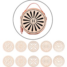 Burake 10X Yuvarlak Ahş Panel Kancası 6 10 17 15 21 (Yurt Dışından)