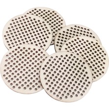 Burake 30 Ahşap Ş Kolye Boş Charms Bitmemiş Ahşap Şekiller Asılı 5 cm Oval (Yurt Dışından)