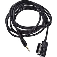 Burake Otomotiv Mdi Amı Aux - 3.5mm Jack Araç Ses Adapt 2 M Müzik Arayüzü (Yurt Dışından)