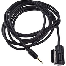 Burake Otomotiv Mdi Amı Aux - 3.5mm Jack Araç Ses Adapt 2 M Müzik Arayüzü (Yurt Dışından)