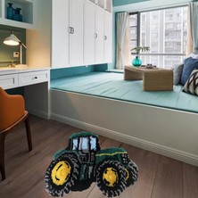 Burake Ev Dekorasyonu Için Dıy Nakış Ik Tığ Işş Iılıfı 52 × 38 cm Yeşil (Yurt Dışından)