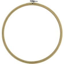 Burake Takı Yapımı Hediyeler Için Yuvarlak Ahşap Çerçeveler Nakış Davulları 23 cm 9 Inç (Yurt Dışından)