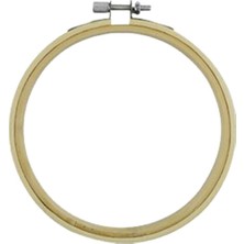 Burake Takı Yapımı Hediyeler Için Yuvarlak Ahşap Çerçeveler Nakış Davulları 10 cm 4 Inç (Yurt Dışından)