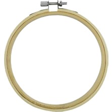 Burake Takı Yapımı Hediyeler Için Yuvarlak Ahşap Çerçeveler Nakış Davulları 10 cm 4 Inç (Yurt Dışından)
