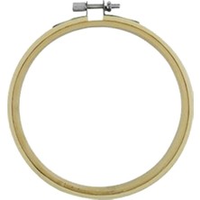 Burake Takı Yapımı Hediyeler Için Yuvarlak Ahşap Çerçeveler Nakış Davulları 10 cm 4 Inç (Yurt Dışından)