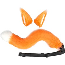 Burake Kurt Kuyruk Cosplay Set Saç I Şapkalar Anime Turuncu (Yurt Dışından)