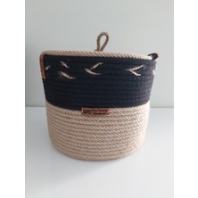 Home Decors By Özlem Kapaklı Sepet Takımı Pamuk Hasır Sepet Takımı Organizer Düzenleyici Hediyelik