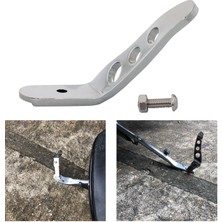 Tasteful Motosiklet Kickstand Uzatma Touring 1991-2020 Flht Flhr Modellerine Uyumludur (Yurt Dışından)