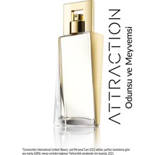 Avon Attraction Kadın Parfüm Edp 50 Ml. Üçlü Set