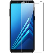 Musal Galaxy A8 2018 Maxi Glass Temperli Cam Koruyucu