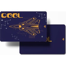 Cool Card Spaceship Nfc ve Qr Kodlu Cool Dijital Kartvizit