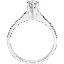 Alpay Jewellery 0,27 Karat Pırlanta Yüzük YZKPK140000000077