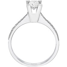 Alpay Jewellery 0,26 Karat Pırlanta Yüzük YZKPK140000000078